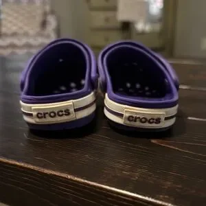 CROCS | Shoes | Crocs Purple And White Sandals With 